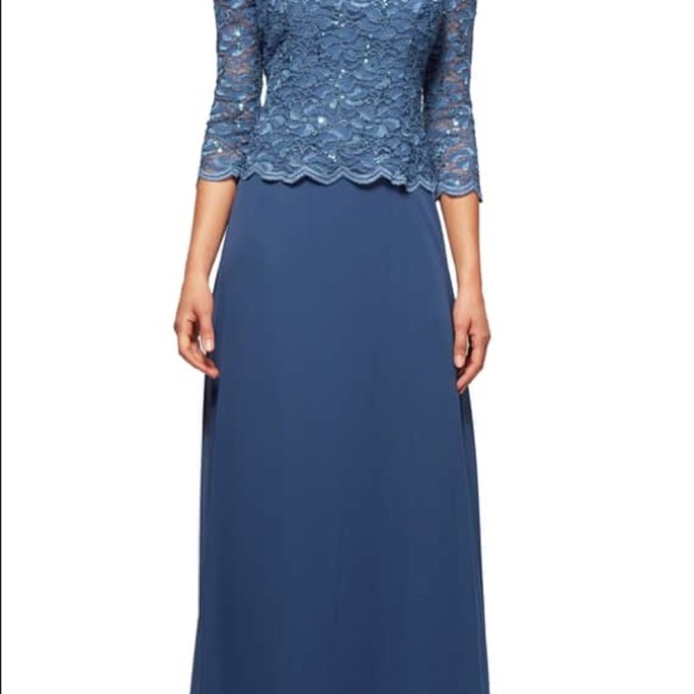 ALEX EVENINGS GOWN OR MOB GOWN